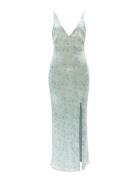 Bardot Lois Sequin Maxi Dress Blå