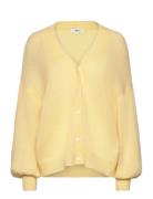 Gina Tricot Chunky Knitted Cardigan Gul