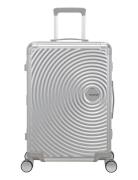 American Tourister Soundbox Alu Spinner 68 Silver