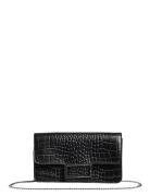 Markberg Magdambg Clutch, Croco Svart