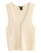 Lindex Vest Lillie Knitted Kräm