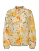 Mango Floral Cotton Blouse Gul