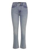 Lauren Ralph Lauren High-Rise Straight Ankle Jean Blå