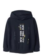 Name It Nkmvelten Ls Rlx Sweat Wh Unb Marinblå