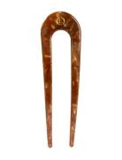Lenoites Eco-Friendly French Hair Pin Cocoa Brown Brun
