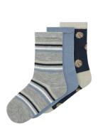 Name It Nmmkeaton 3P Sock Blå