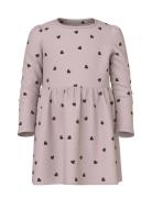 Name It Nmfkheart Ls Dress Rosa