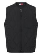 Tommy Jeans Tjm Quilted Vest Ext Svart
