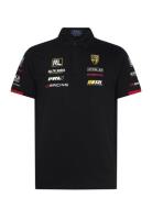 Polo Ralph Lauren Custom Slim Fit Stretch Mesh Polo Shirt Svart