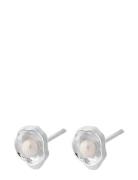 Pernille Corydon Hidden Pearl Earsticks Silver