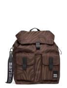 Marimekko Everything Backpack Jokuraita Brun