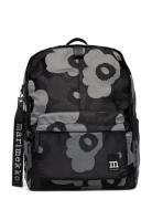 Marimekko Zip Top Backpack Unikko Svart
