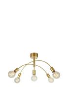 Markslöjd Lighting Cygnus Ceiling Lamp Guld