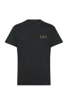Lee Jeans Relaxed Graphic Tee Svart