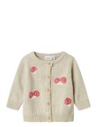 Name It Nbflinie Ls Knit Card Beige