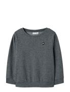 Name It Nkmvimo Ls Sweat Bru Noos Grå