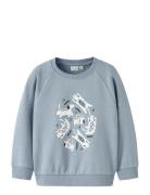 Name It Nmmvion Ls Nreg Sweat Unb Blå
