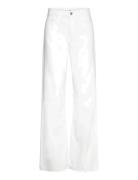 Mango Danila Wide Leg High-Rise Jeans Vit