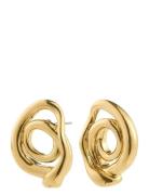 Pilgrim Unfold Earrings Gold-Plated Guld