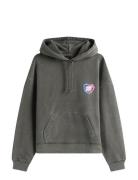 Tommy Jeans Tjw Bxy Neon Hoodie Ext Grå