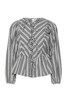 YAS Yascelli Ls Tie Top Grå