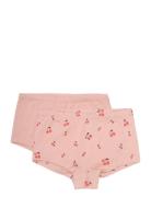 Minymo Briefs 2-Pack Aop Rosa