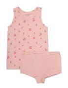 Minymo Underwear Set Aop Rosa