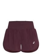 Asics Road 3.5In Short Burgundy