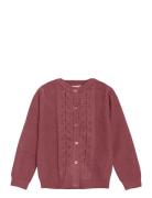 Minymo Cardigan Knit Burgundy