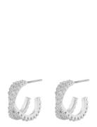 SNÖ Of Sweden Fanny Double Oval Ear Silver