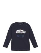 Minymo T-Shirt Ls Marinblå