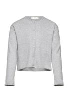 Mango Long Sleeves Knit Cardigan Grå
