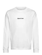 Jack & J S Jornorrebro Emb Tee Ls Crew Neck Jnr Vit