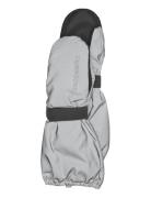 Didriksons Biggles Refl Mitten Silver