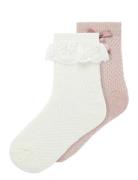 Name It Nmfwakma Wo/Bl Structure 2P Sock Kräm