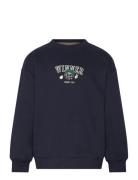 The New Tnpaul Os Sweatshirt Marinblå