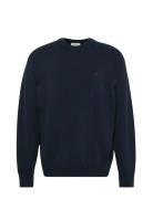 Calvin Klein Jeans Eu Ls Cotton Relaxed Crewnk Swea Marinblå