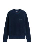 Tommy Jeans Tjm Reg Script Chunky Sweat Marinblå