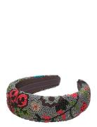 Becksöndergaard Bromflora Wide Beaded Hairbrace Multi/patterned