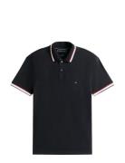 Tommy Hilfiger Cuff Interest Slim Fit Polo Svart