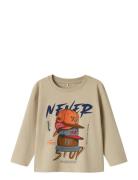 Name It Nmmniko Ls Nreg Top Box Beige