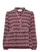 Noella Matti Blouse Burgundy