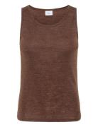 Saint Tropez Garimasz Wool Tank Top Brun