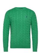 Polo Ralph Lauren Cable-Knit Cotton Sweater Grön