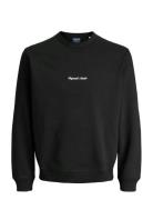Jack & J S Jornorrebro Emb Sweat Crew Noos Jnr Svart