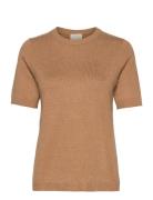 Minus Pamela Strik T-Shirt Brun