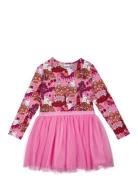 MUMIN Party Moment Tulle Dress Rosa