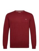 GANT Classic Cotton C-Neck Röd