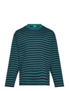 United Colors Of Benetton T-Shirt L/S Marinblå
