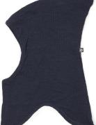 Smallstuff Balaclava, 2 Layers, Navy Drop Needle, Merino Wool Grå